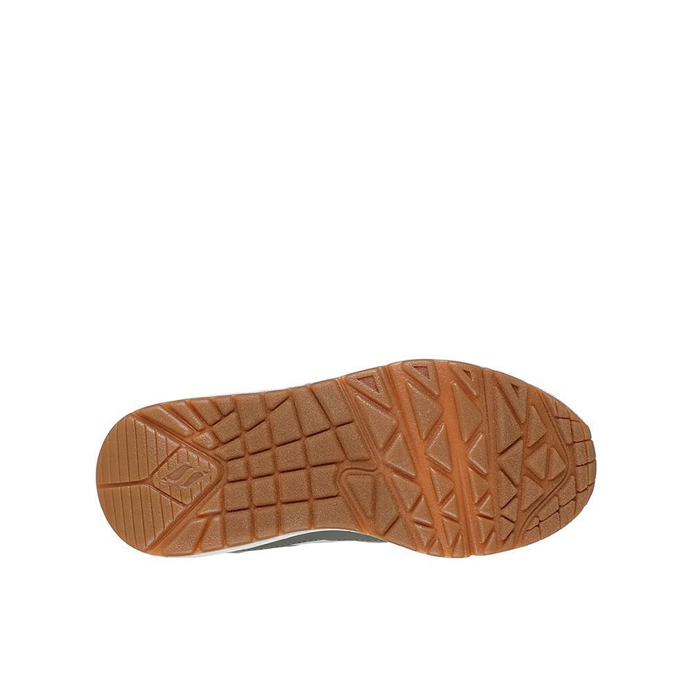 Tênis Brancos Uno Retro-Squad do Skechers Kid 4/4