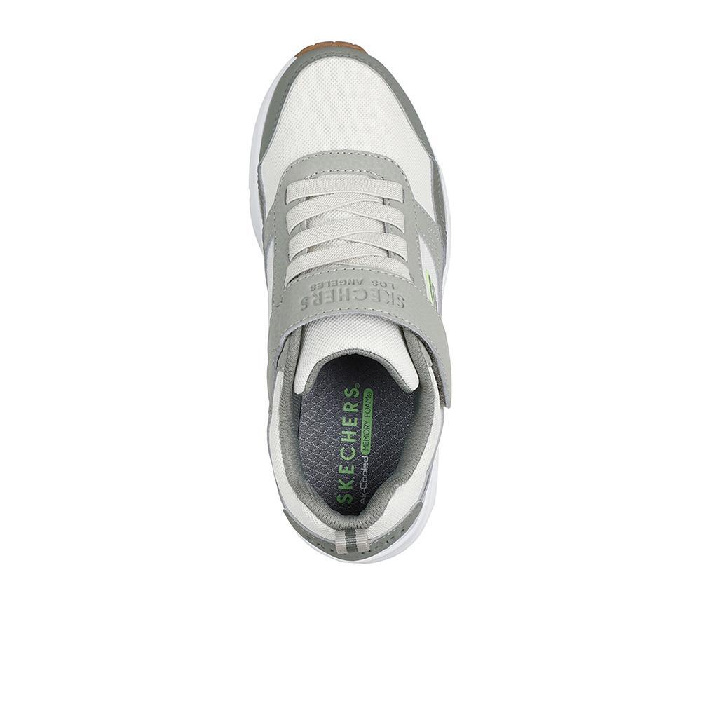 Tênis Brancos Uno Retro-Squad do Skechers Kid 3/4