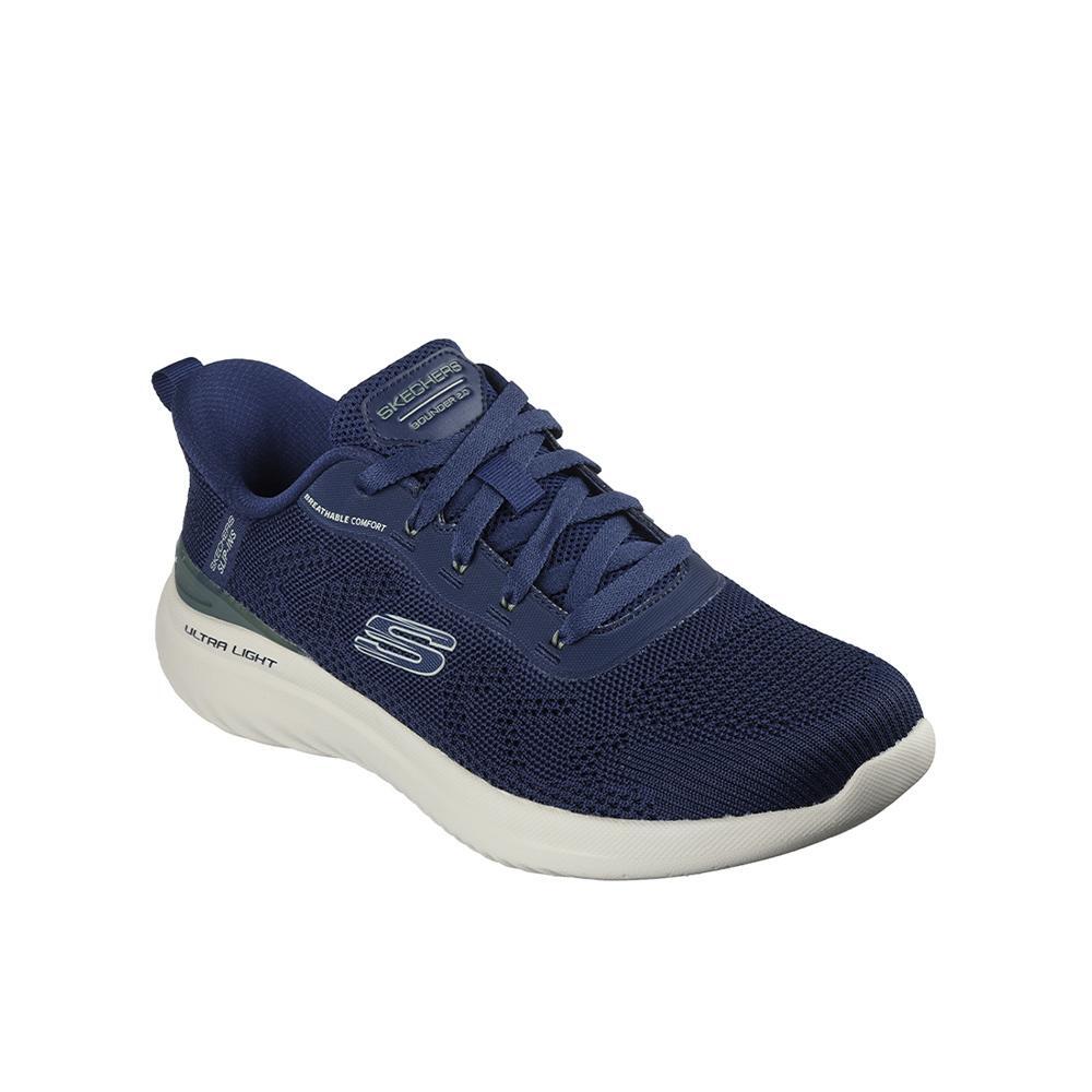 Tênis Skechers Masculinos Bounder 2.0 Azul 2/4