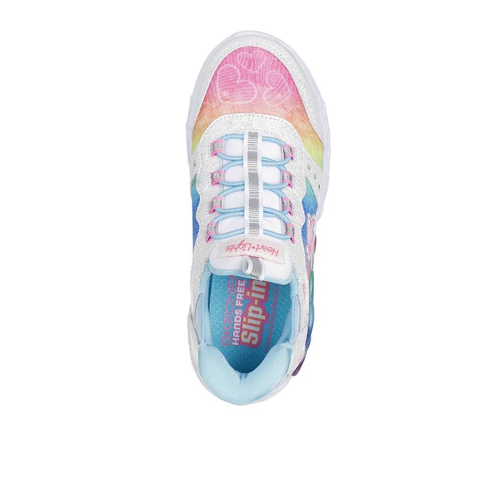 Zapatillas Skechers Niño Infinite Heart Lights Multicolor 3/4