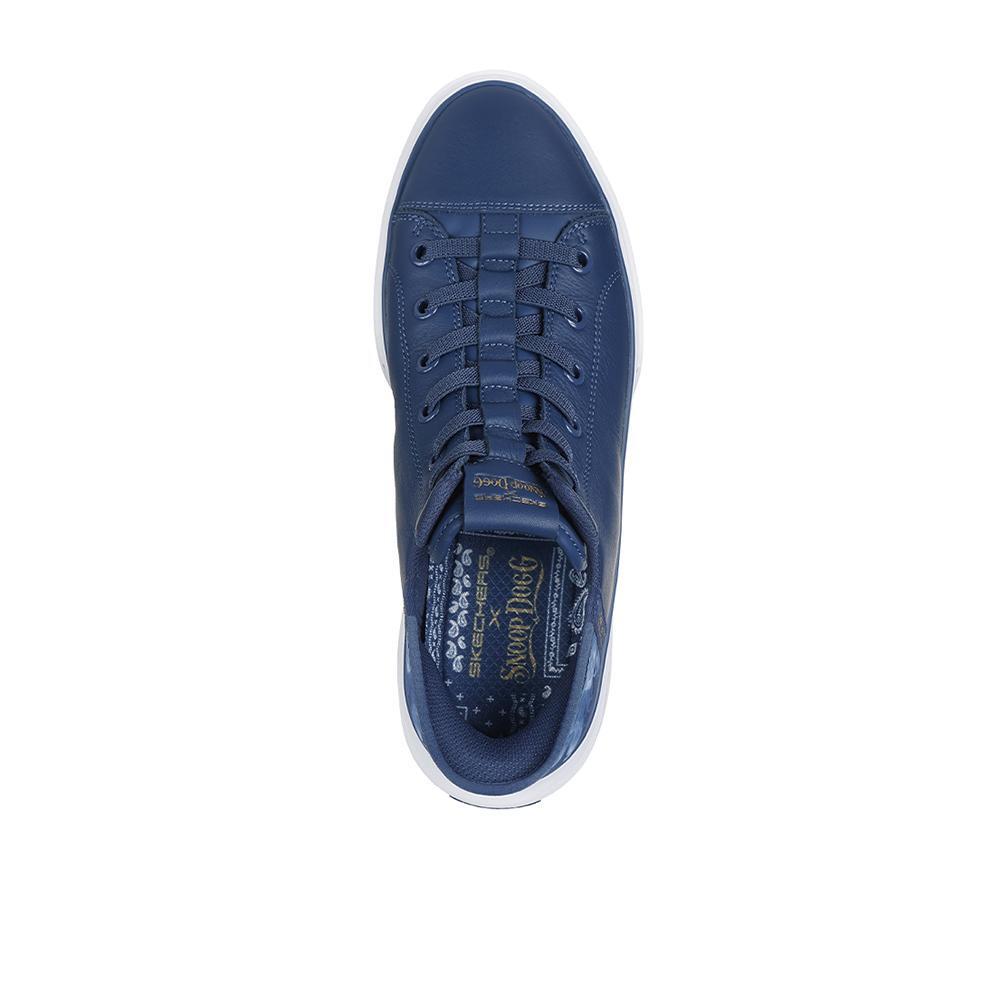 Tênis Azuis Skechers Masculinos Snoop One Azul 3/4