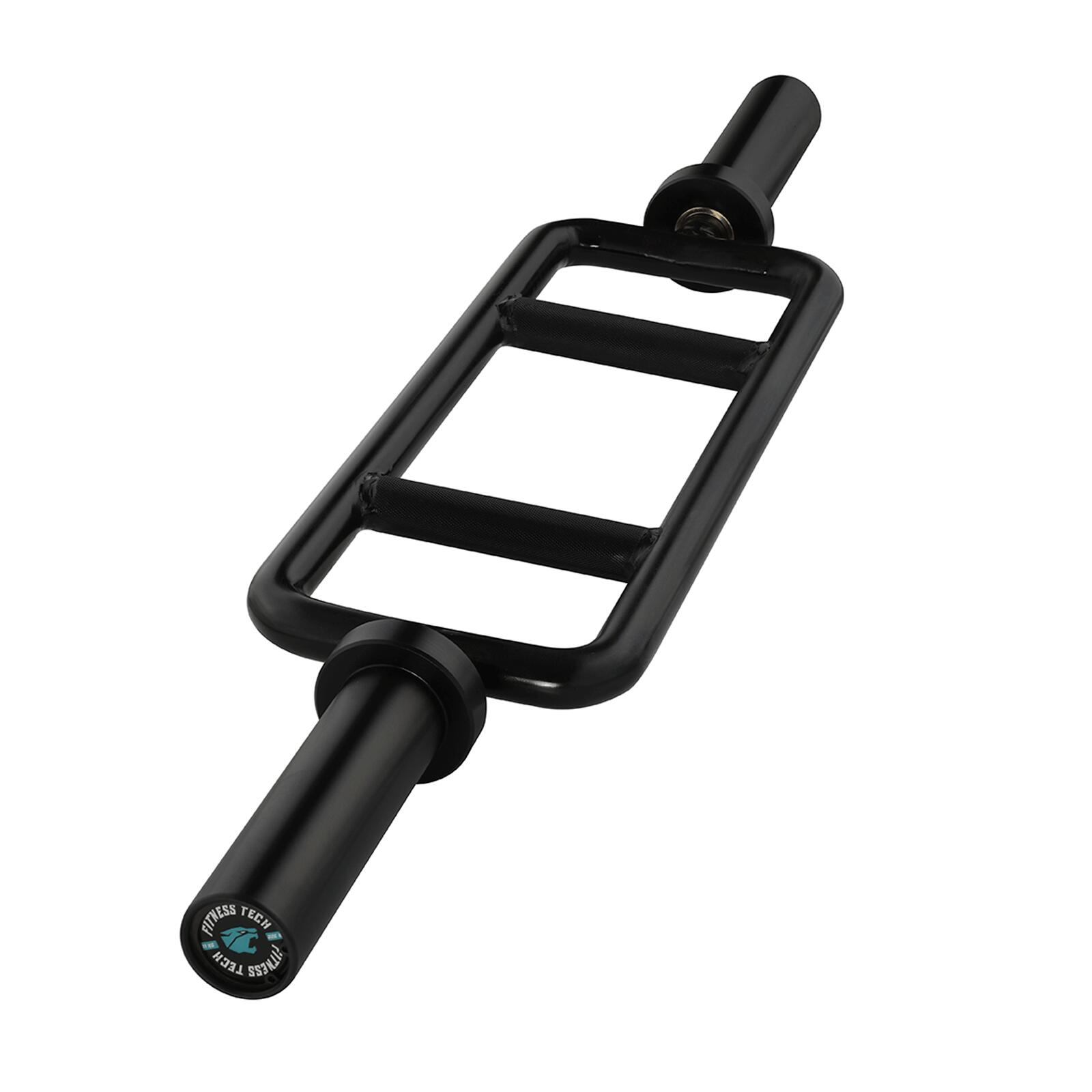 Barra Romana 87,5cm Full Black - 28mm Fitness Tech 2/7