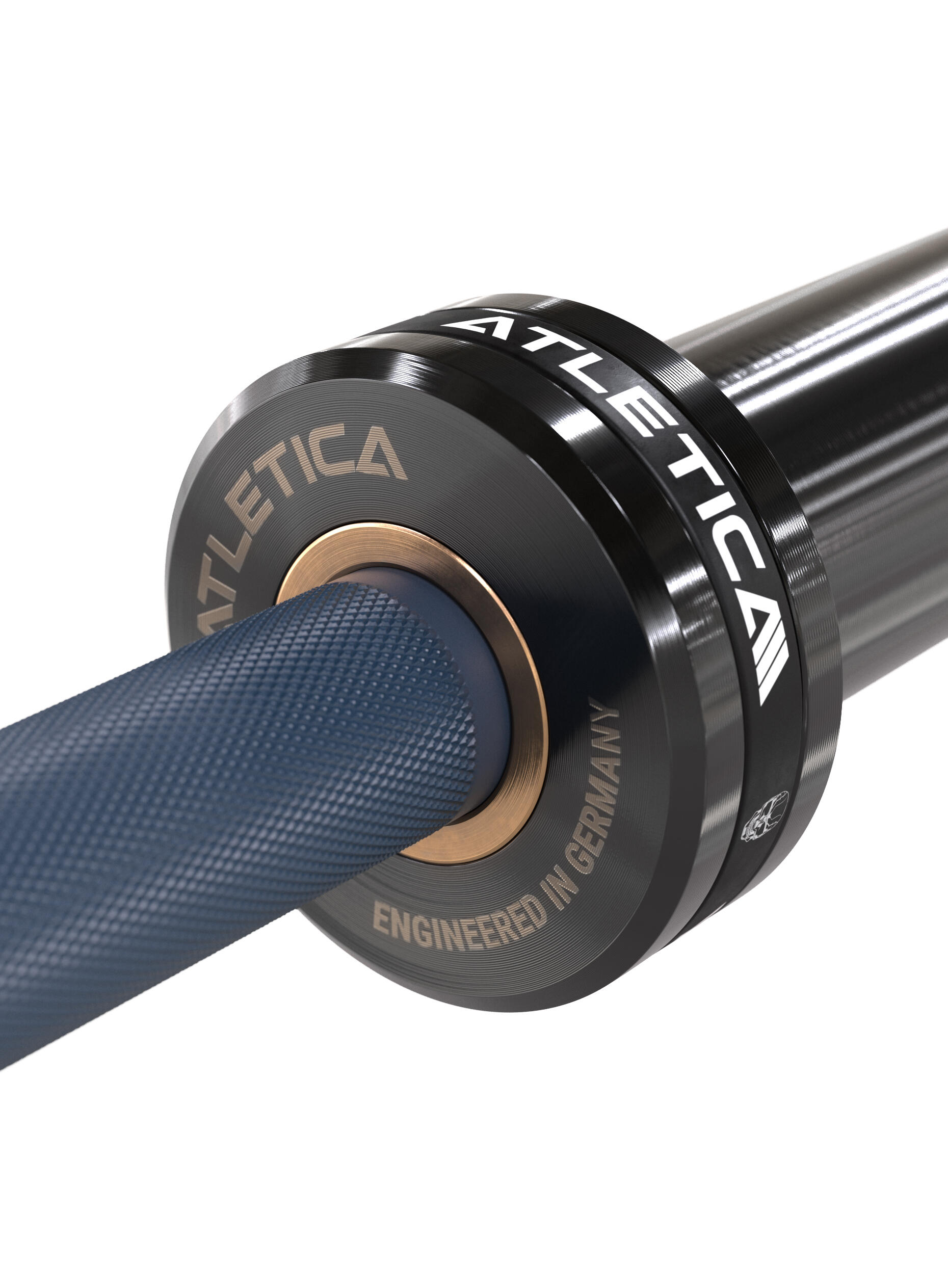 Langhantel | Delta | Dark Blue | 20kg | IPF- & IWF-Markierungen | 50mm 7/7
