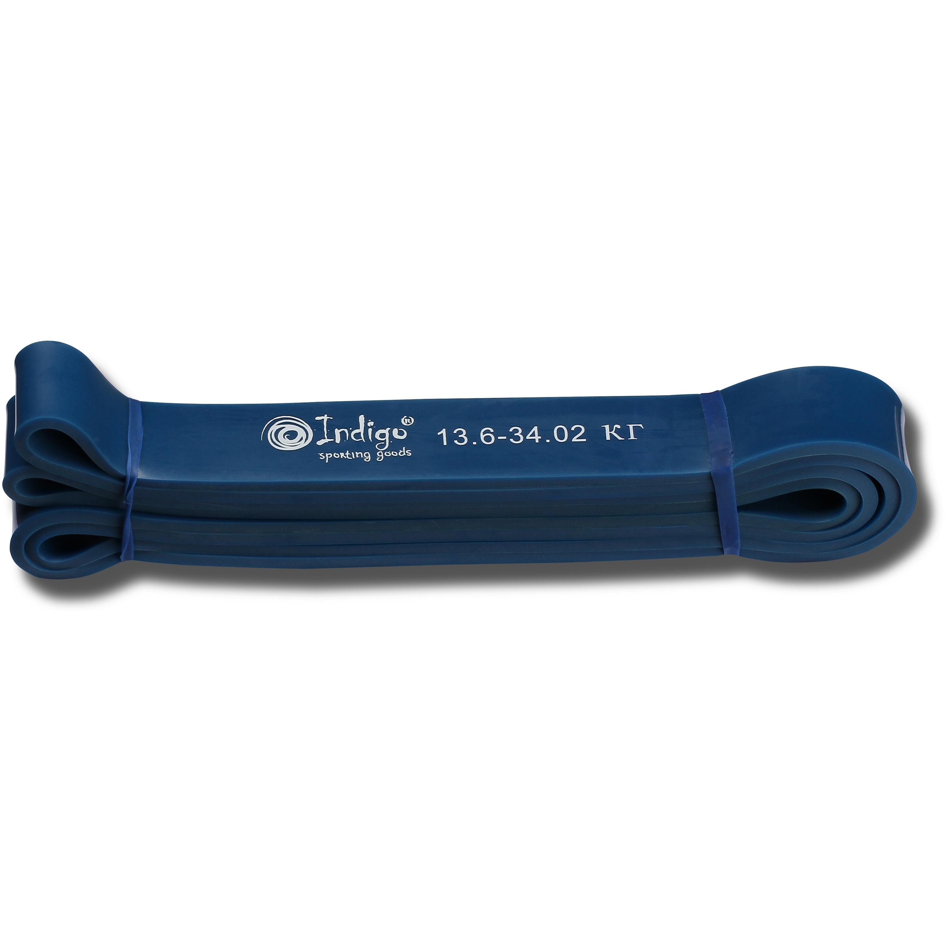 Banda Elástica de Látex INDIGO 208*3,2 cm 13-34 Kg Azul
