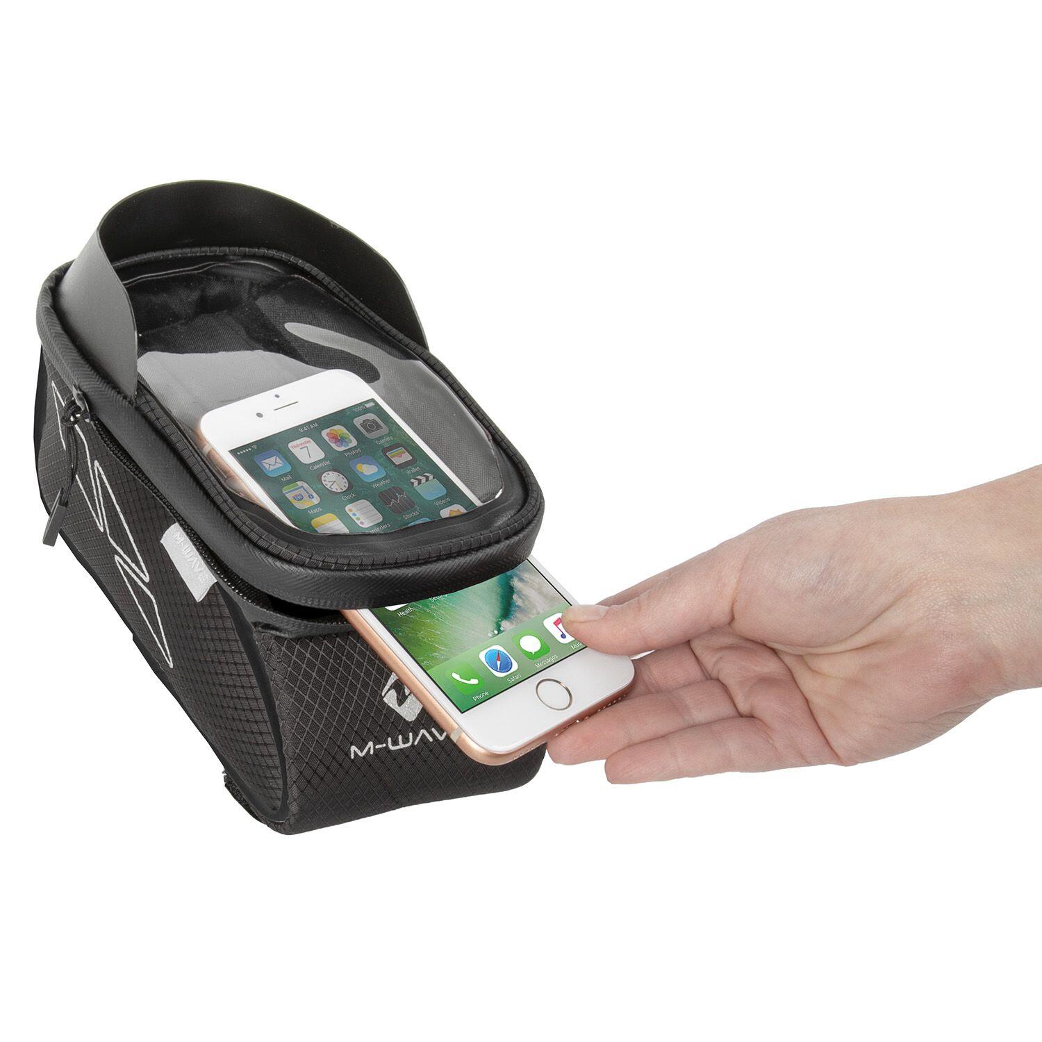 Borsa tubo superiore Rotterdam Top XL SC M-WAVE nera 2/5