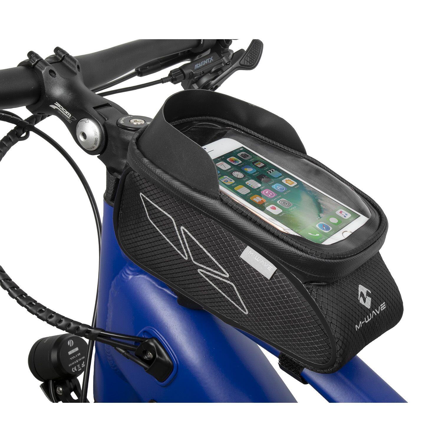 Borsa tubo superiore Rotterdam Top XL SC M-WAVE nera 3/5