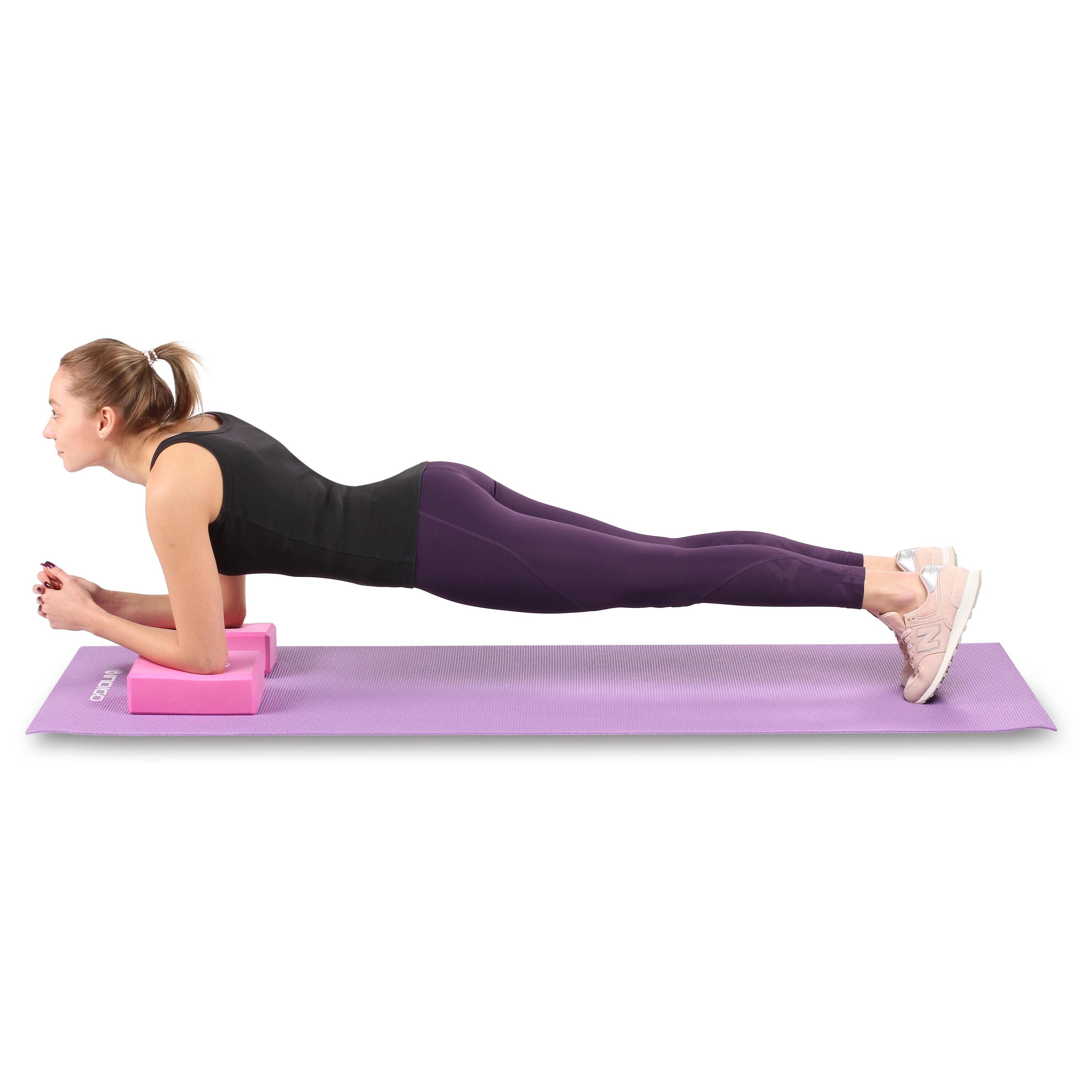 Yogablok INDIGO 22,8*15,2*7,1 cm Marmer 2/5