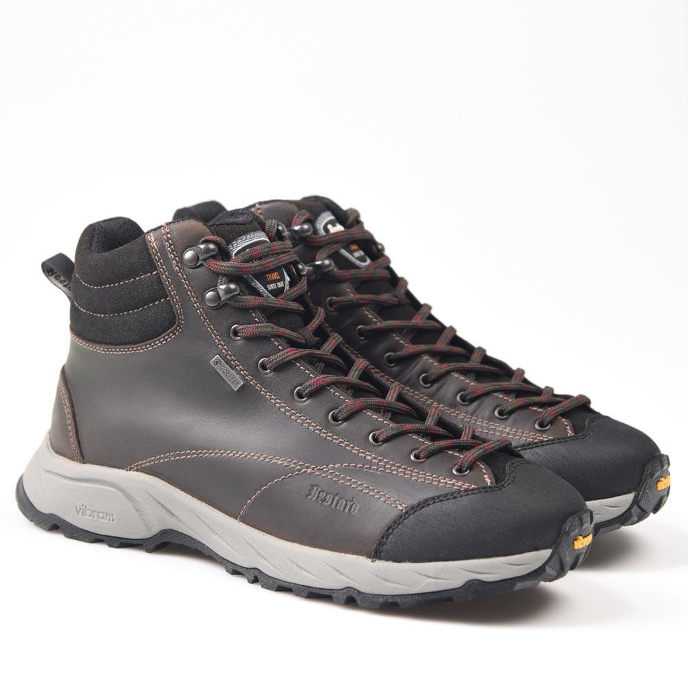 Botas de caminhada impermeáveis para homem Bestard Milano Mid Cinzento 3/5