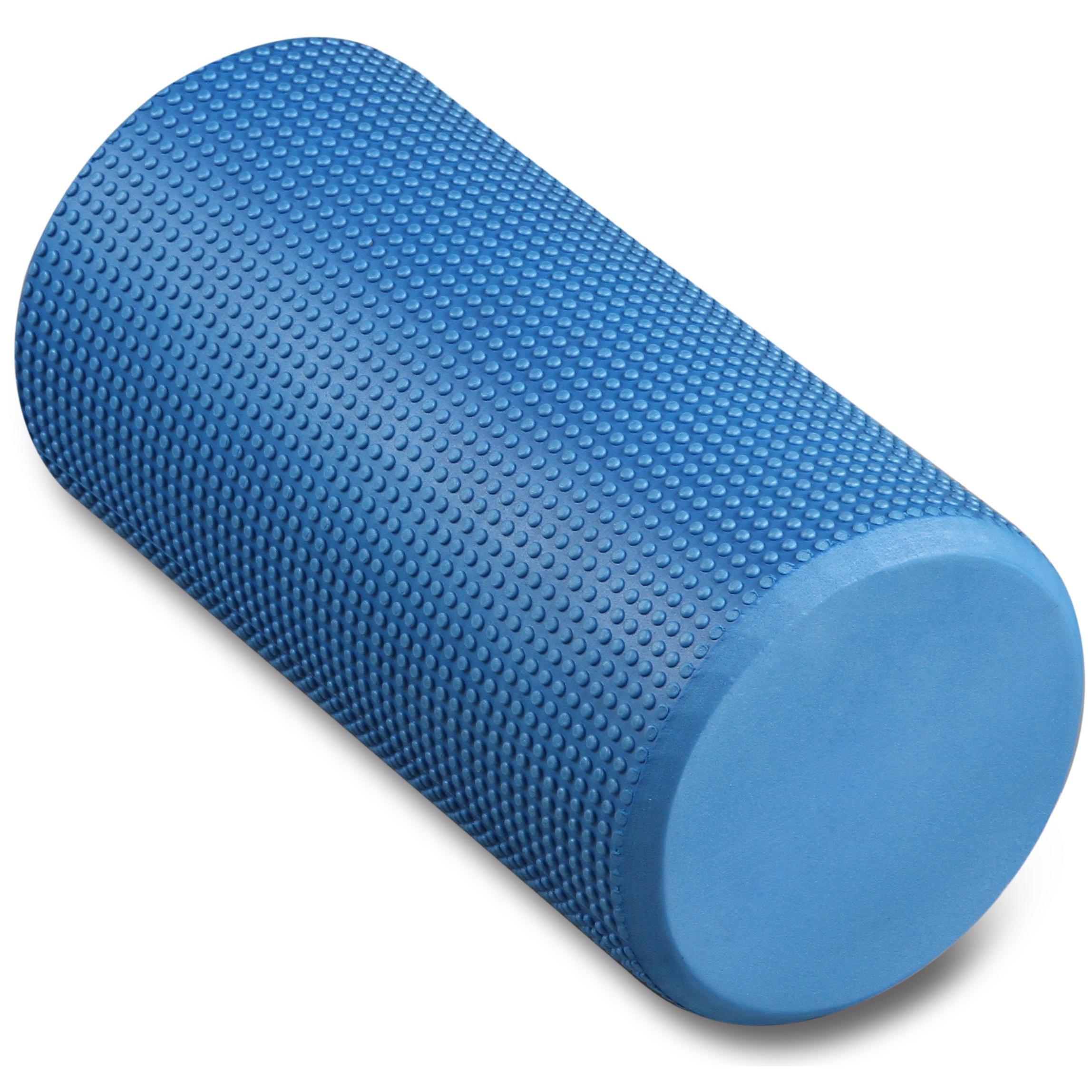 INDIGO SPORTS Rolo de Espuma Faom Roller Para Massagem, Yoga e Fitness INDIGO 30*15 cm Azul