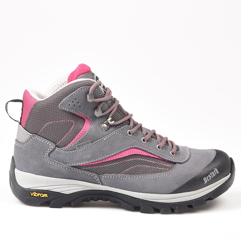 Botas de caminhada e trekking impermeáveis para mulher Bestard Aroa W Cinzento