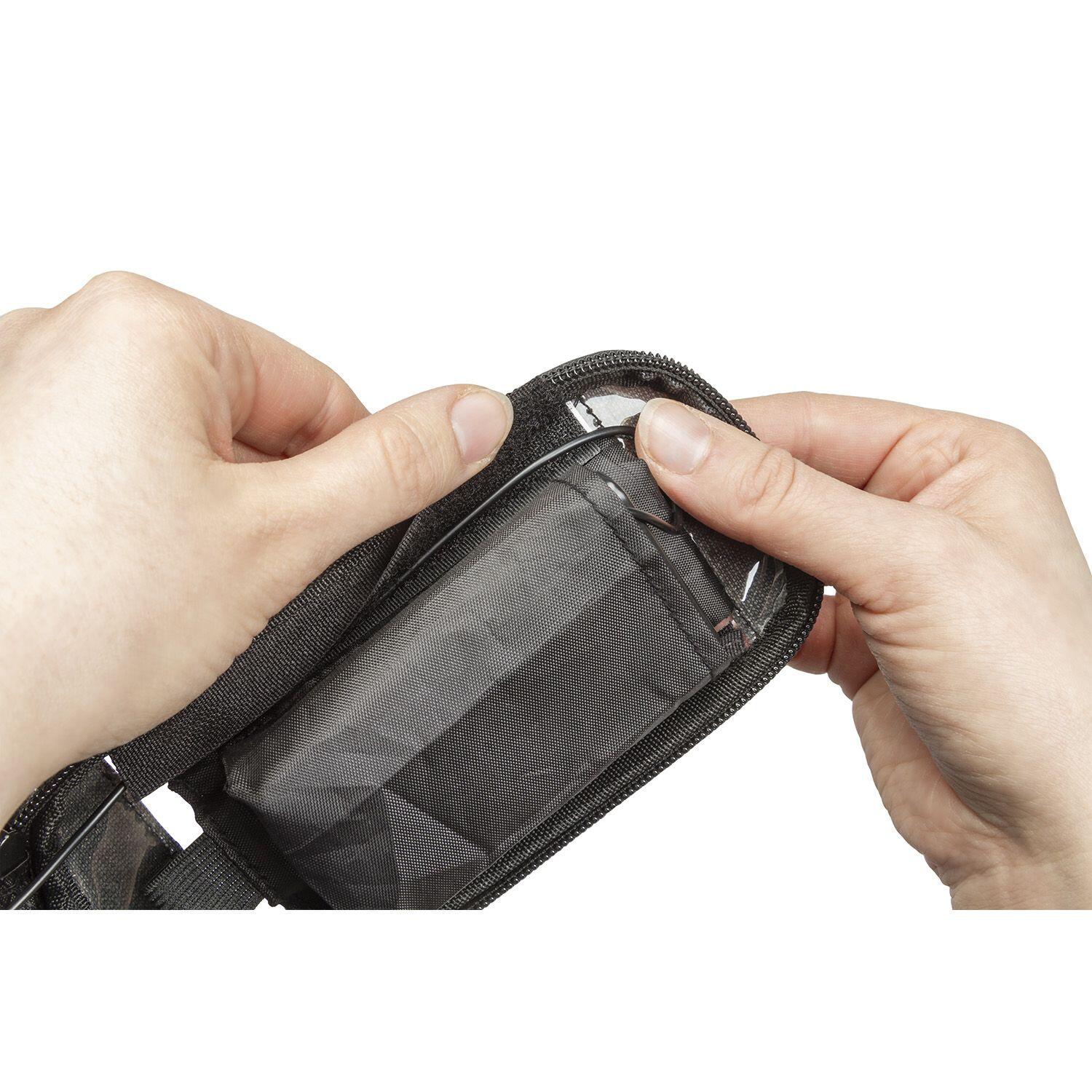 M-WAVE Rotterdam Top Sound Bolsa de tubo superior preta 5/5