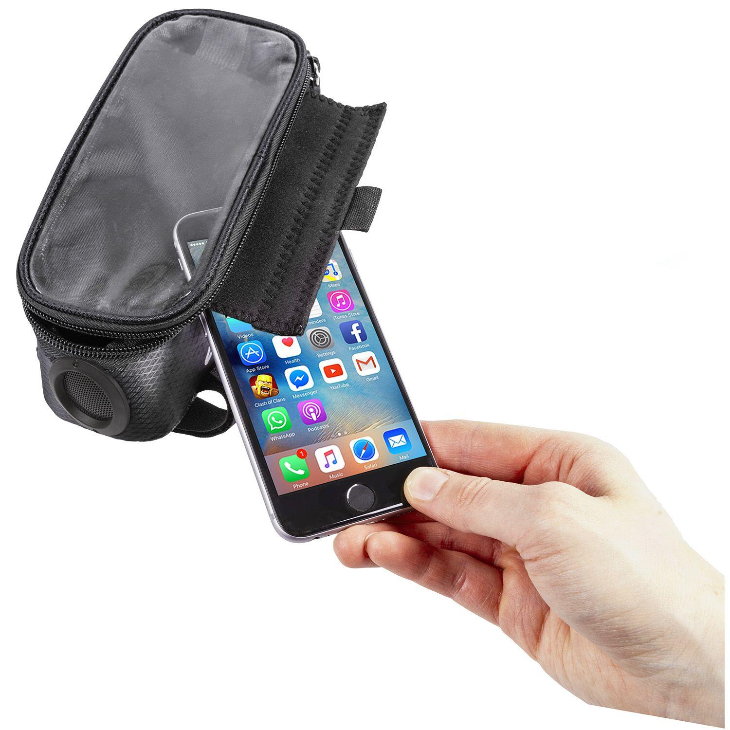 M-WAVE Rotterdam Top Sound Bolsa de tubo superior preta 2/5