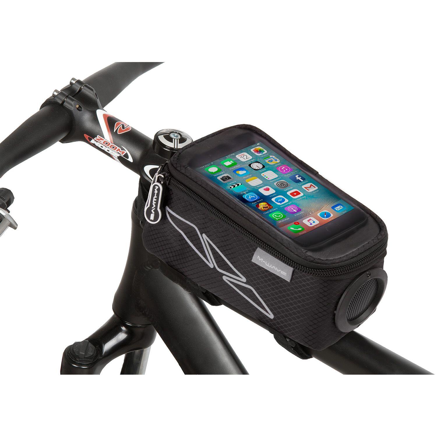 M-WAVE Rotterdam Top Sound Bolsa de tubo superior preta 4/5