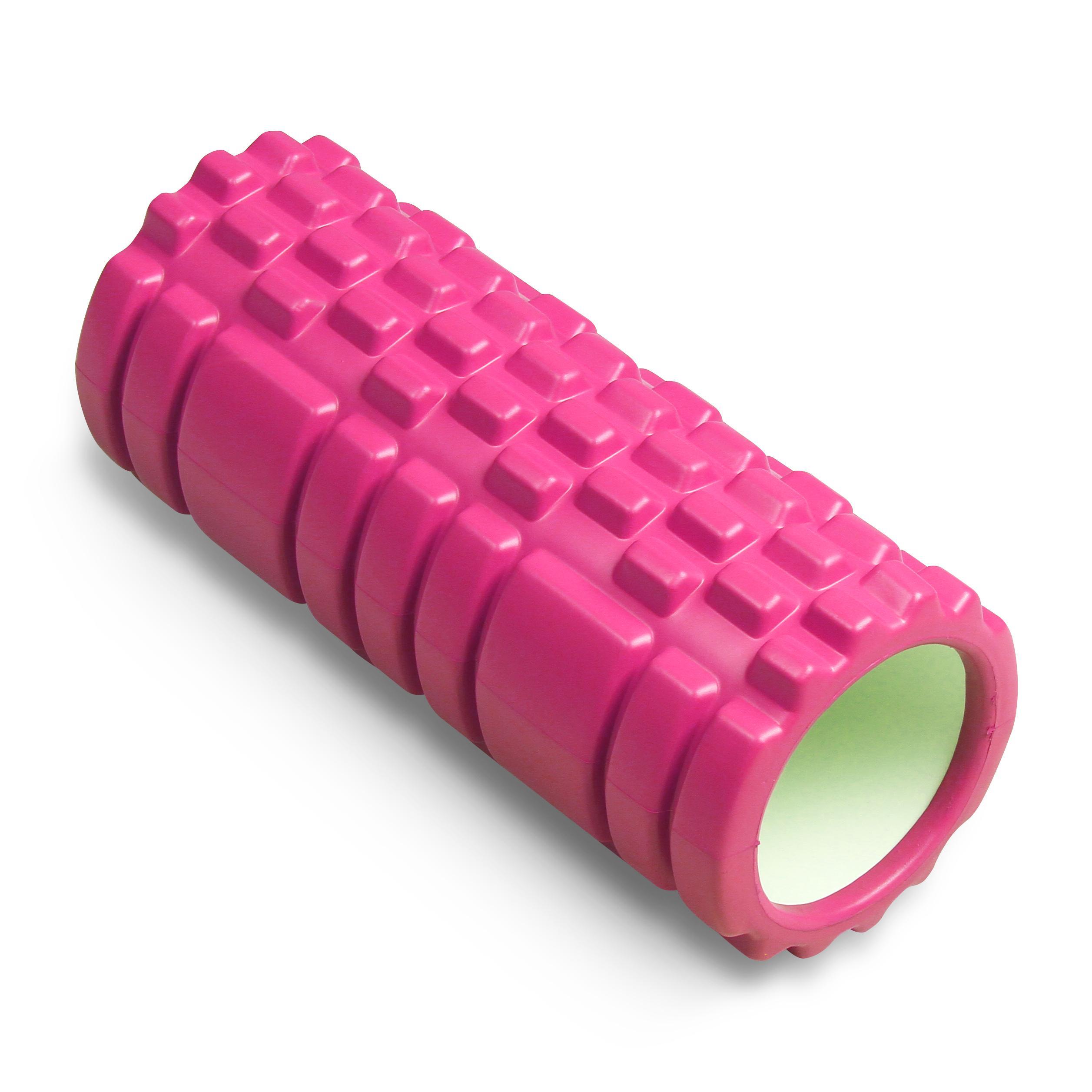 INDIGO SPORTS Foam Roller Rodillo de Espuma Redondo para Masajes y Yoga INDIGO 33*14 cm