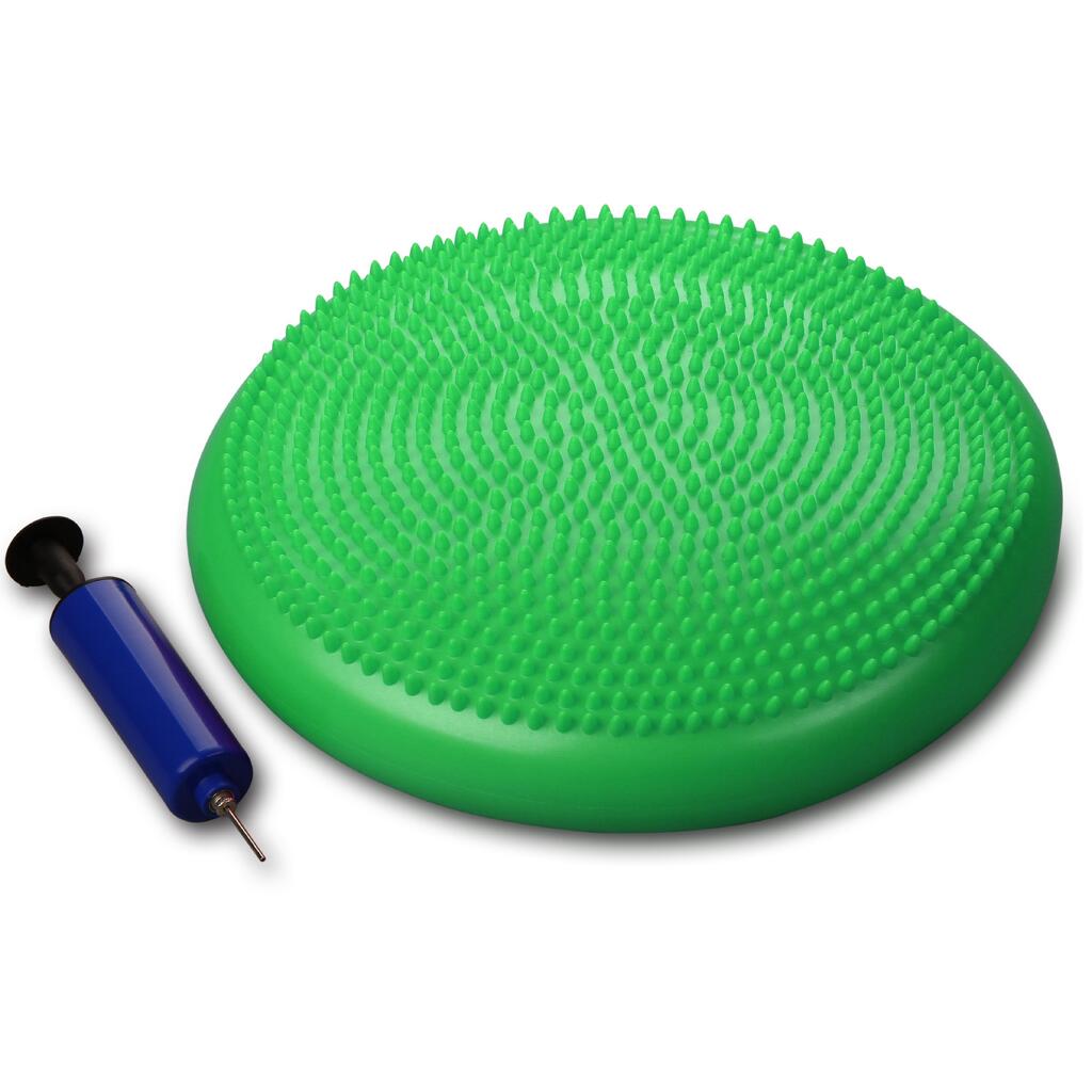 INDIGO EQUILIBRIUM PVC Inflatable Balance Disc with Pump 33 cm