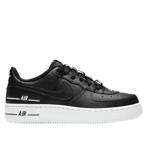 Nike - Chaussures Universel Enfants Nike Air Force 1 Lv8 3 Gs - Baskets - Noir - 38 - Decathlon