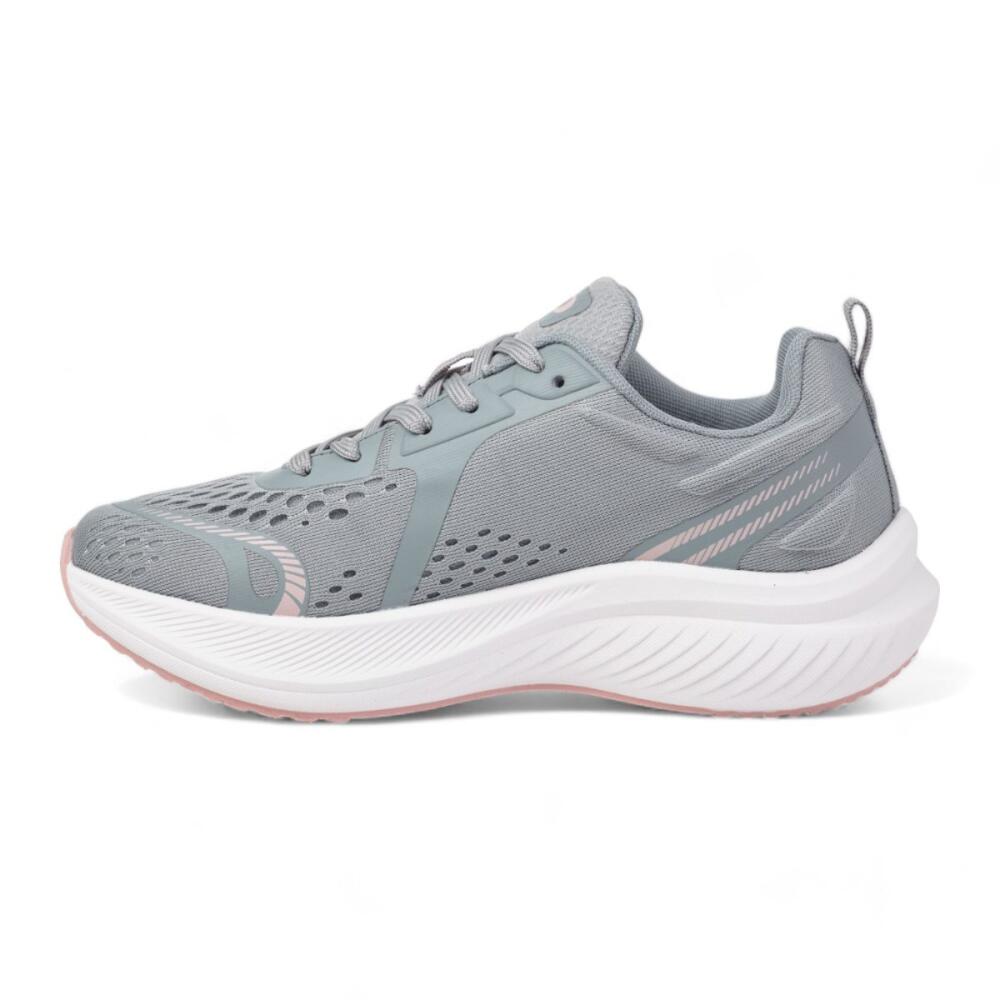 JOHN SMITH RILAS W 25V. Gris Medio. Zapatillas Running mujer. 2/4