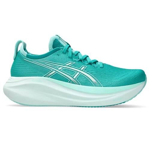 Asics - Chaussures Running Femmes Asics Gel-nimbus 27 - Chaussures De Sport - Bleu - 41,5 - Decathlon