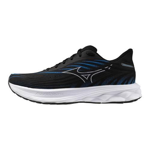 Asics - Chaussures Running Hommes Asics Mizuno Wave Skyrise 6 - Chaussures De Sport - Blanc|bleu|noir - 42,5 - Decathlon