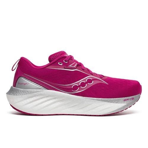 Saucony - Chaussure Running Femmes Saucony Triumph 22 - Chaussures De Sport - Rose - 42,5 - Decathlon