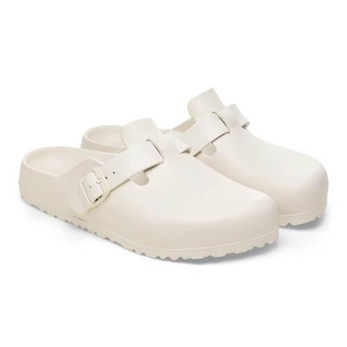 Klapki damskie Birkenstock Boston Eva Eggshell