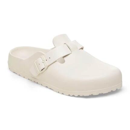 Klapki damskie Birkenstock Boston Eva Eggshell