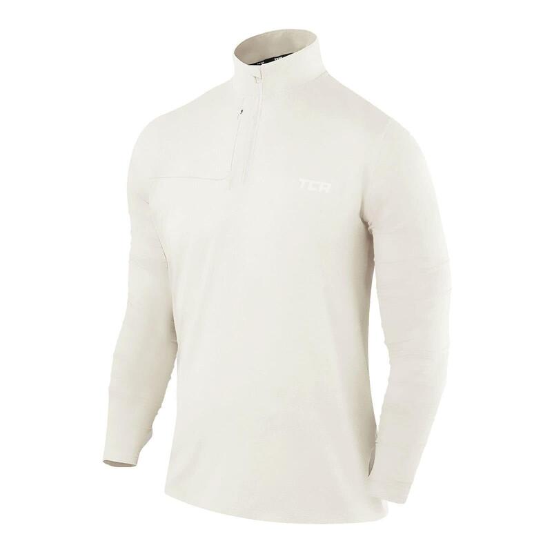 Haut à manches longues et demi-zip pour homme