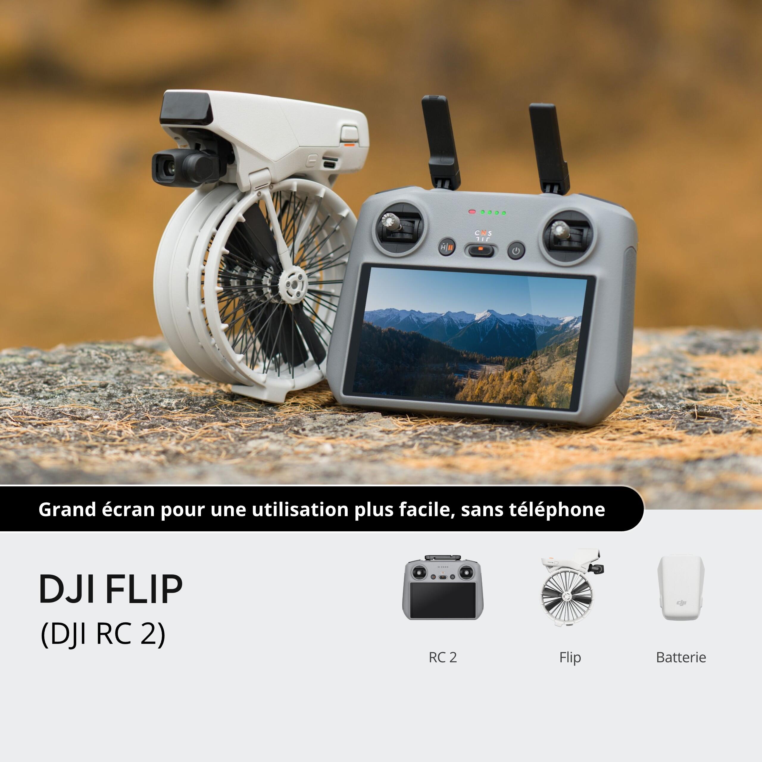 DJI Flip Drohne mit DJI RC 2 Fernsteuerung 6/7