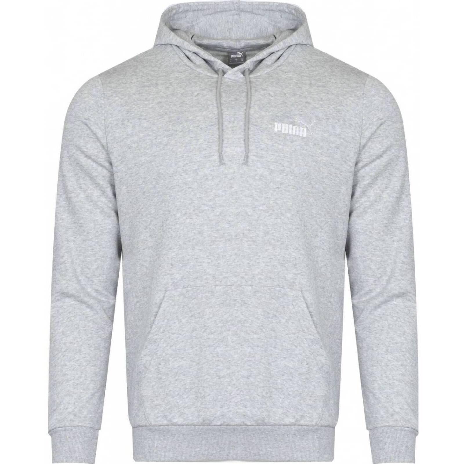 PUMA Kap Puma Men Ess Small Logo Hoody, Grijs, Mannen
