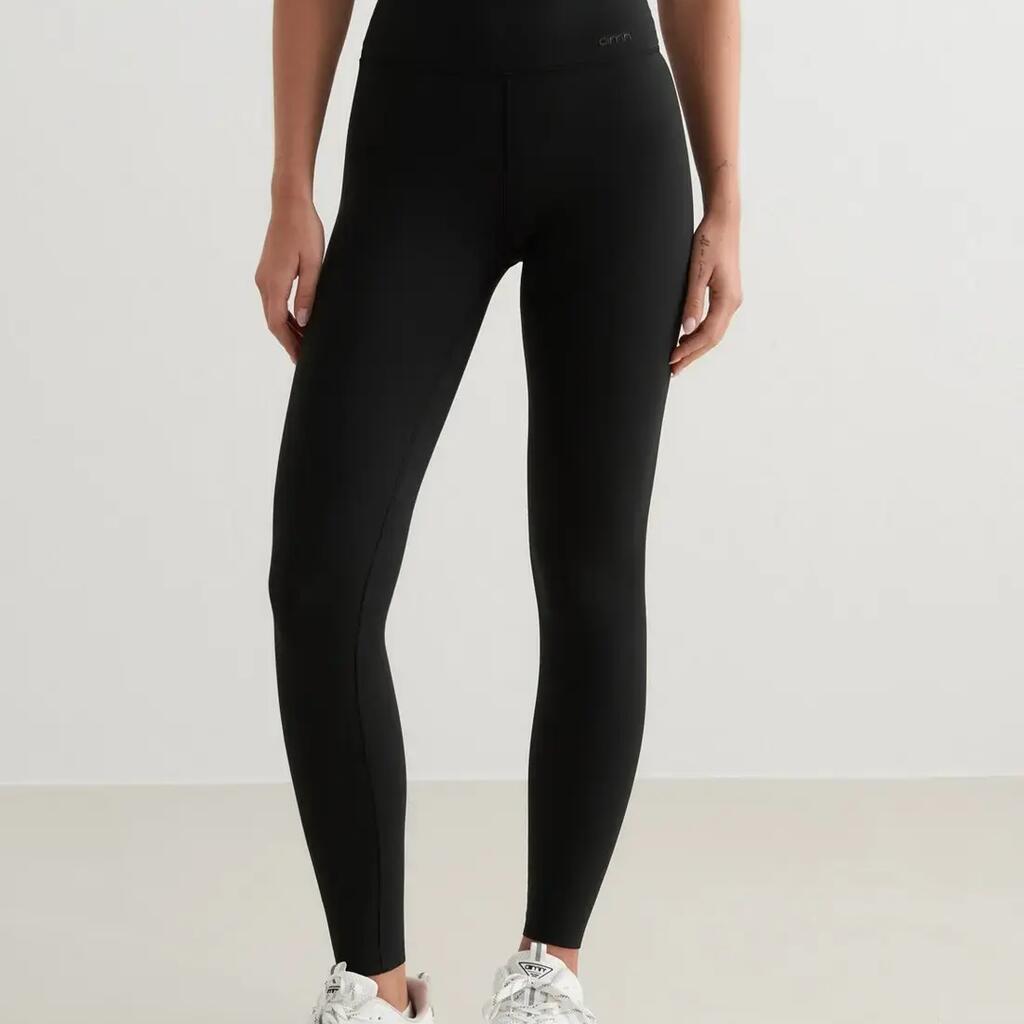 Women's Tights High-Waisted Squat Proof Moisture-Wicking Sense Black