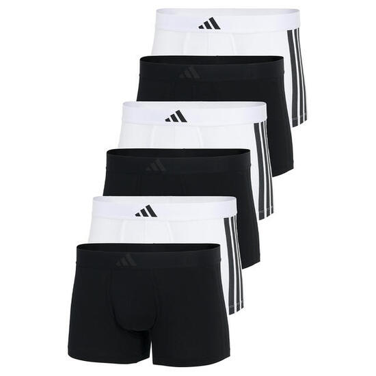 Retro Short / Pant Herren - 6er Pack Active Flex Cotton 3 Stripes