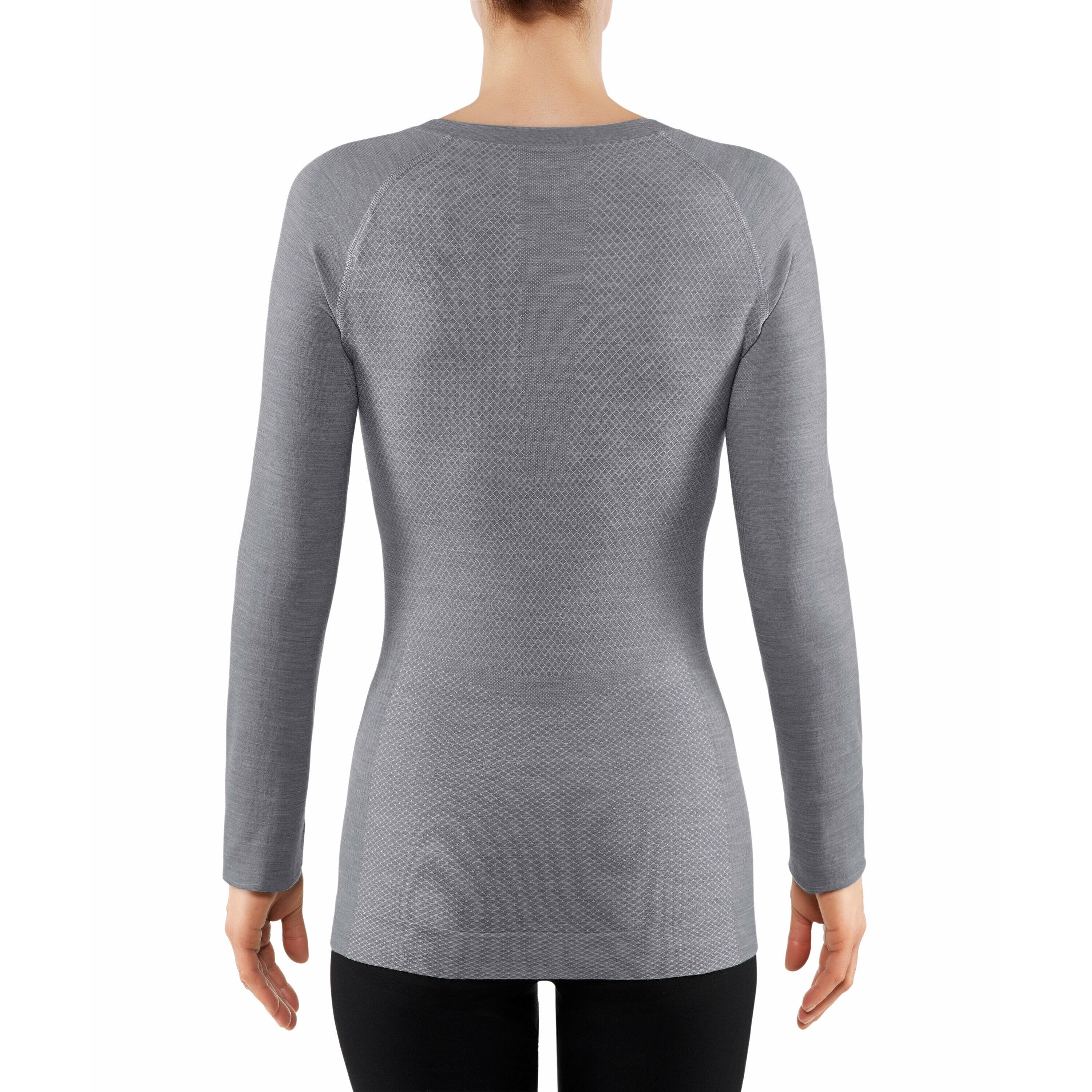 Damen Langarm-T-Shirt Falke Wool-Tech Light 5/6