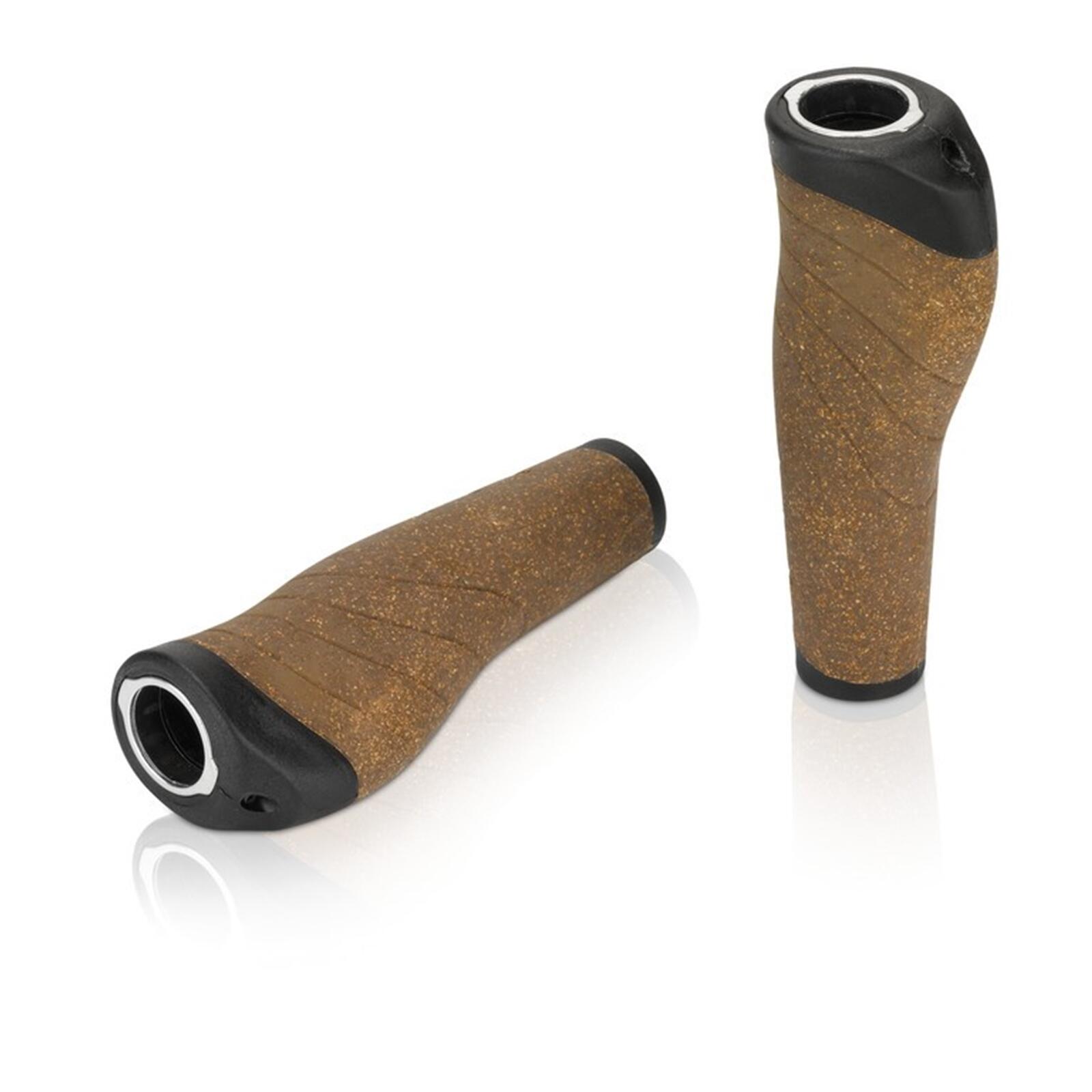 XLC Handvat Cork Compound GR-S32 135mm Kurk Bruin/Zwart Per Stel