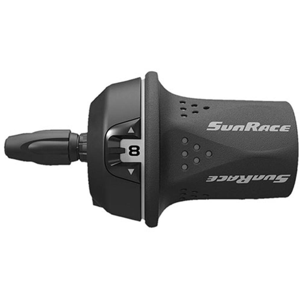 SunRace M21 Twist grip shift gear shifter indexed right hand - 8 speed