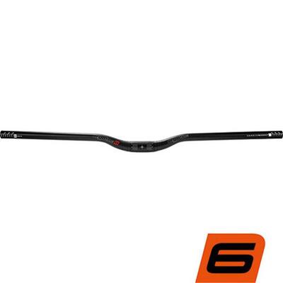 Ergotec Bügel RISER BAR 30/ 31,8, 12°, Ø = 31,8mm, Aluminium, schwarz, SL 6