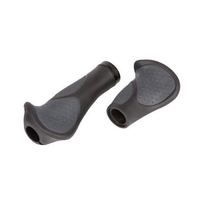 Ergotec frisco 2 siliconen handvatten - korte en lange - zwart en grijs