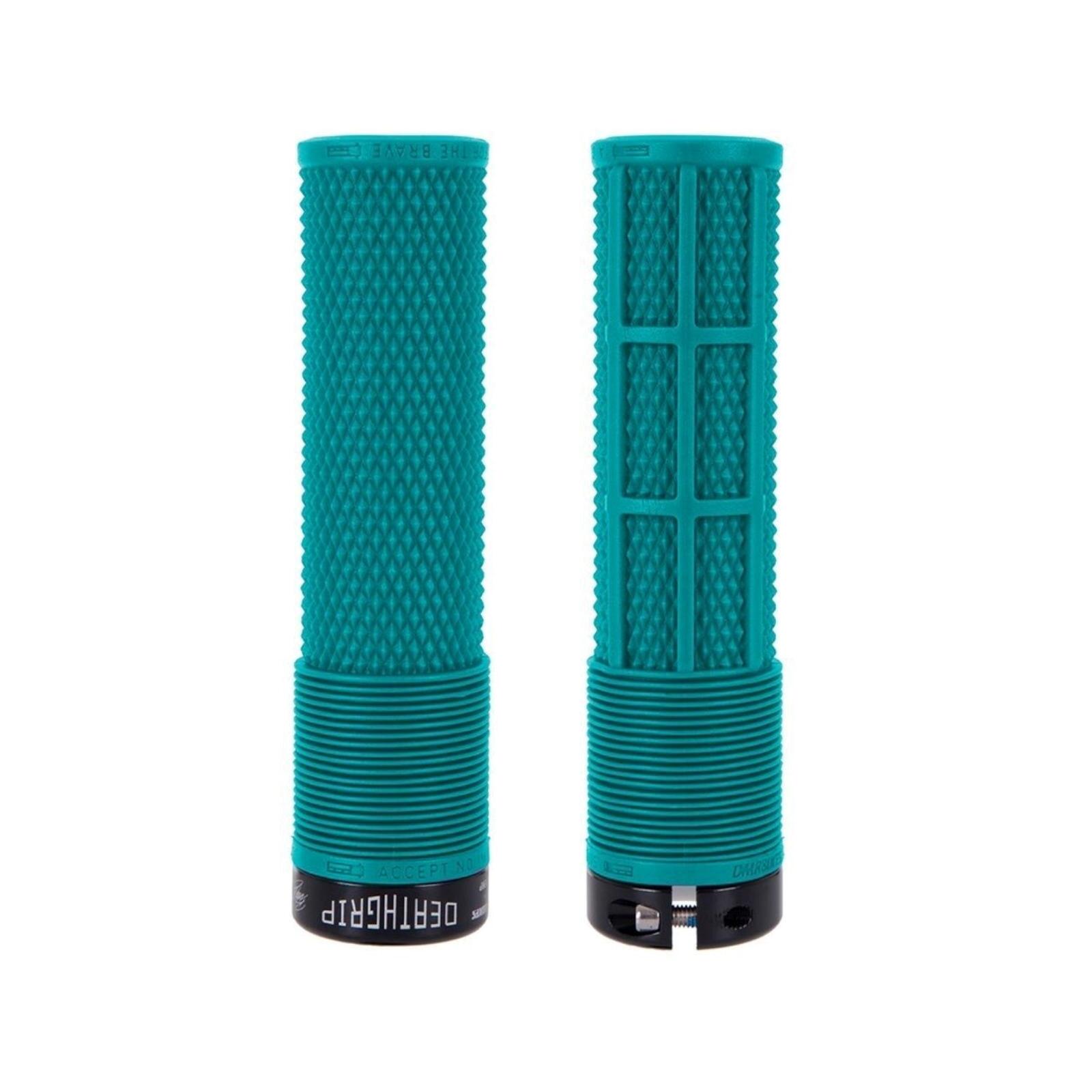 DMR DMR Deathgrip Bike Handle Bar Grips Lock On - Thin Flanged Tribe