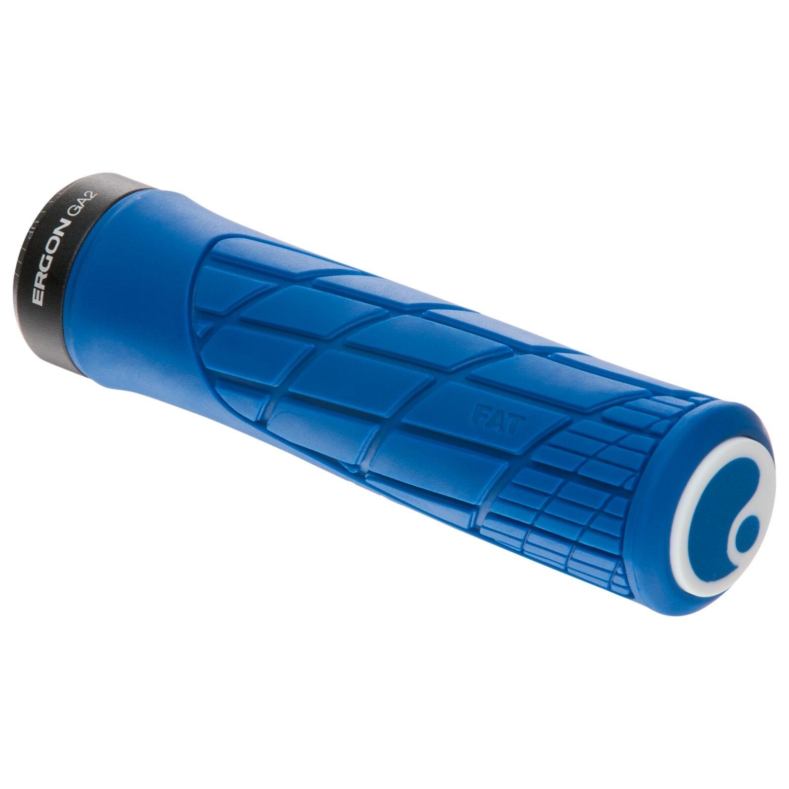 Ergon - Grips Ergon Technical Ga2 Fat Midsummer Bleu - Poignée - Bleu - 135 Mm - Decathlon