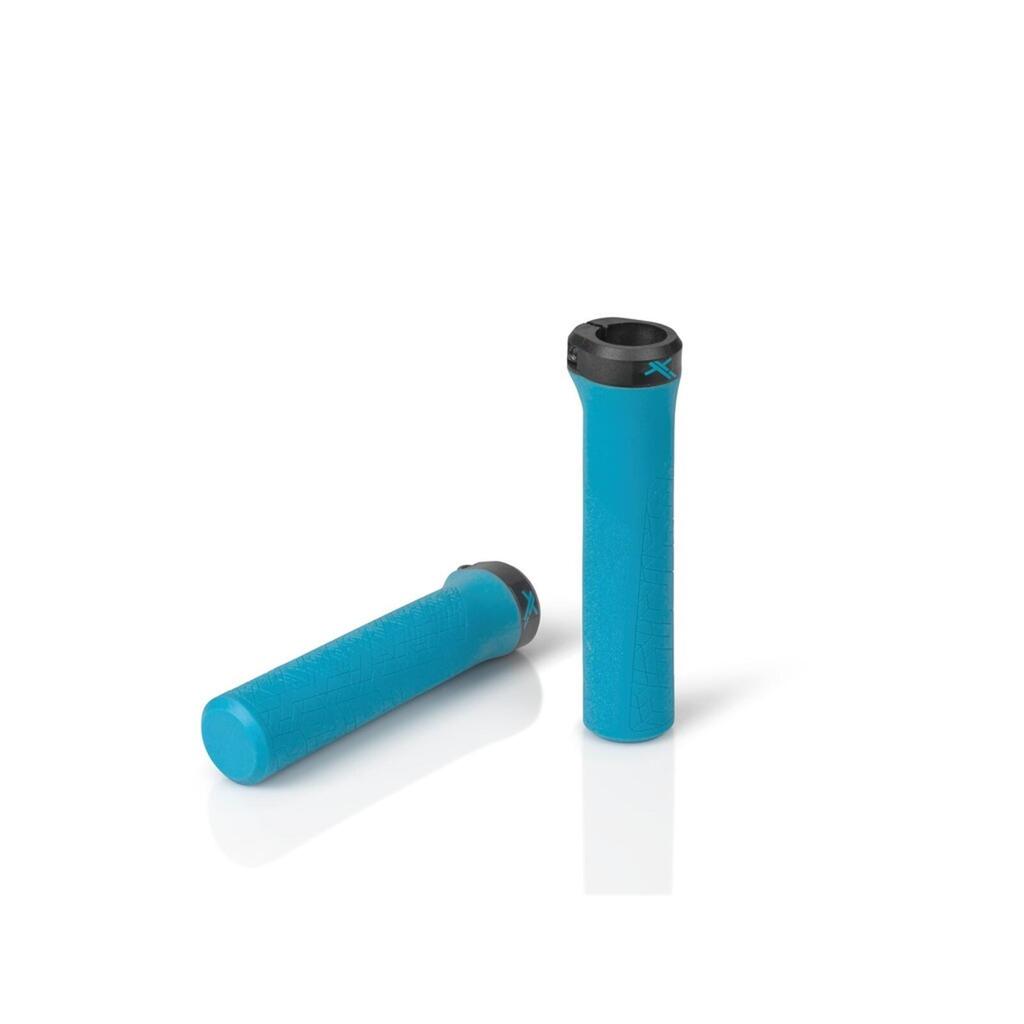 Pair of XLCG R-G26 Sport Grips 135 mm Turquoise Blue