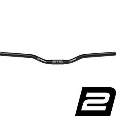 Ergotec stuur atb riser 22.2/ 620/ 25.4 mm zwart