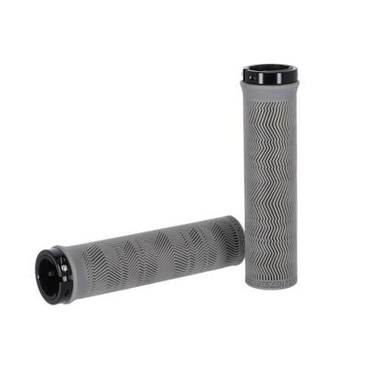 Truvativ Locking Grips Descendant grau, Single Locking 133