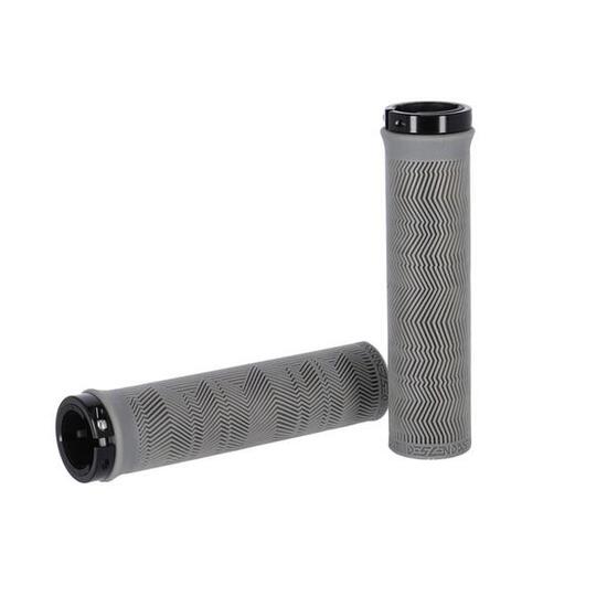 Truvativ Locking Grips Descendant grau, Single Locking 133