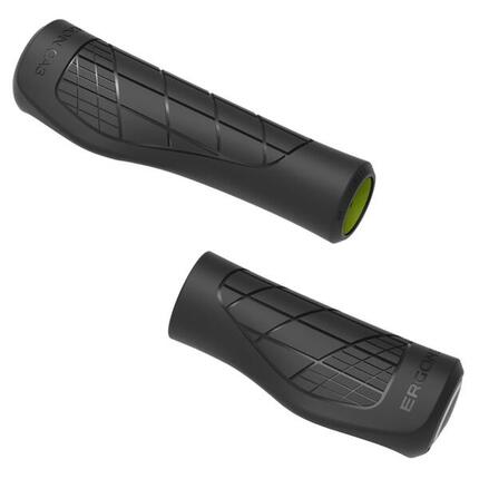 Ergon Lenkergriffe GA3 Single Twist-Shift, Schwarz, 100 mm / 130 mm