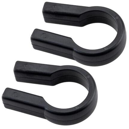 Klickfix Schellen für Lenkeradapter schwarz, 22-26mm, 1 Paar