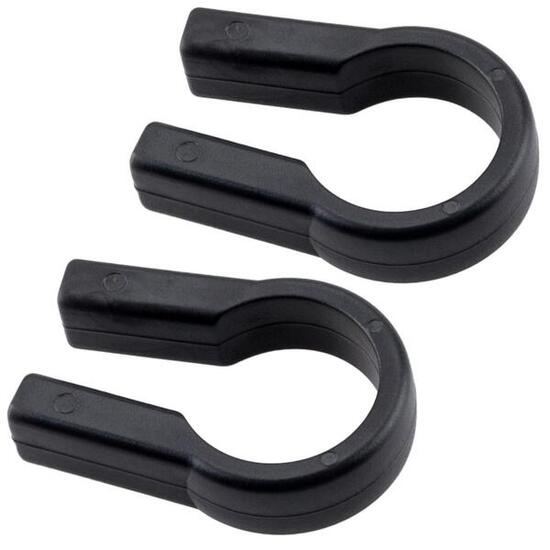 Klickfix Schellen für Lenkeradapter schwarz, 22-26mm, 1 Paar