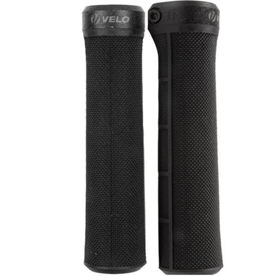 Messingschlager Griffe MTB D2, Velo, Paar, 135/135mm, schwarz