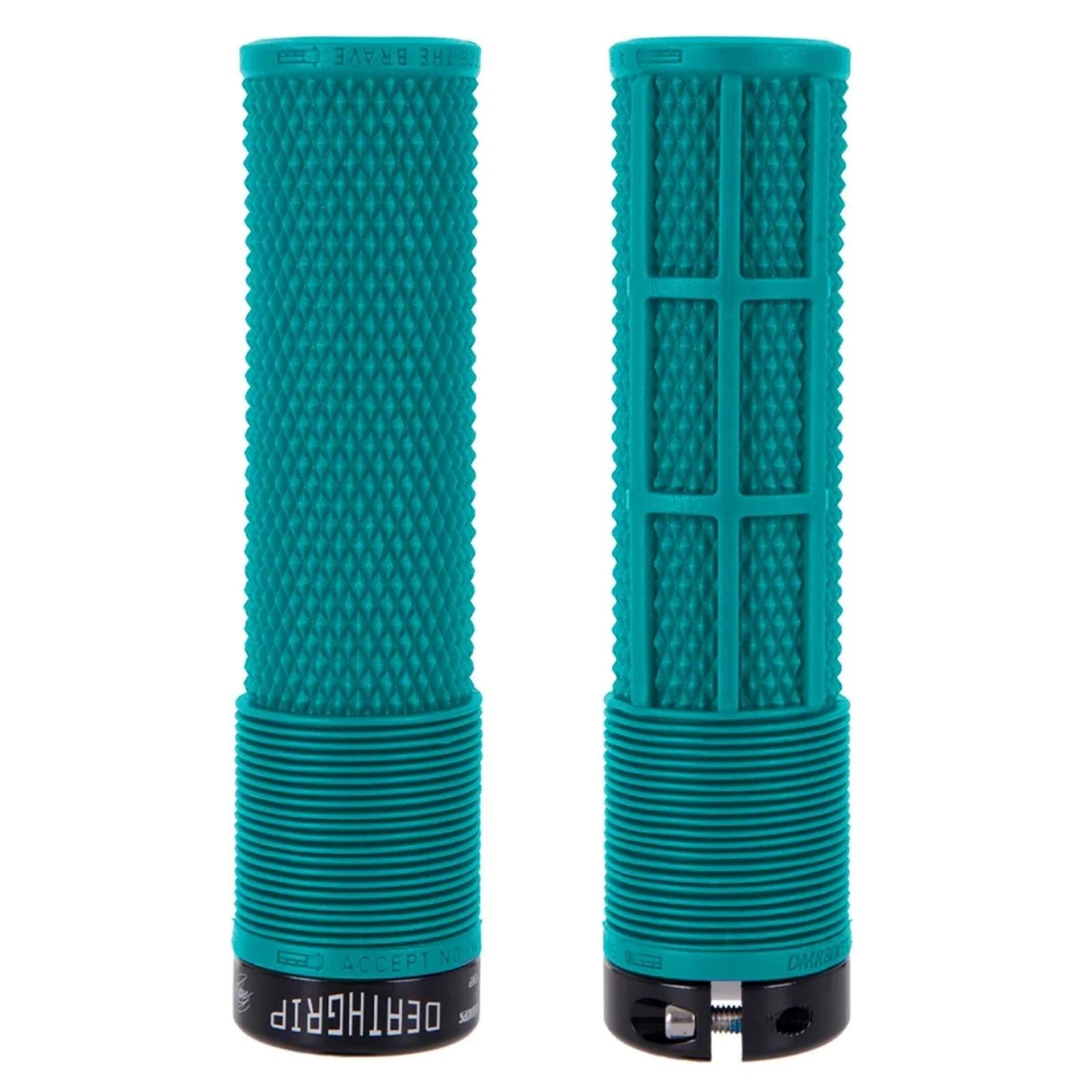 DMR DMR Deathgrip Bike Handle Bar Grips Lock On - Thin Flangeless Tribe