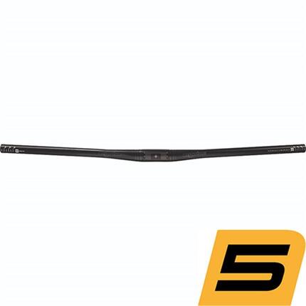 Ergotec Bügel FLAT BAR/ 31,8, 9°, Ø = 31,8mm, Aluminium, schwarz, SL 5