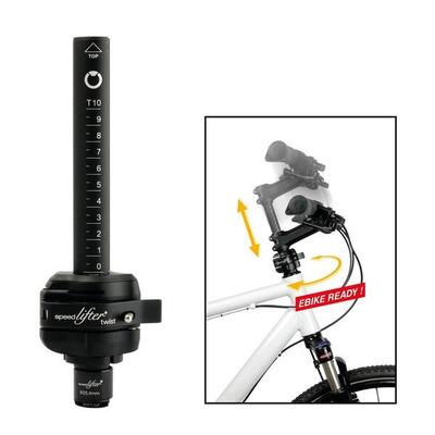 By,schulz speedlifter twist t6 verstelbare stuurpen 1 1/8