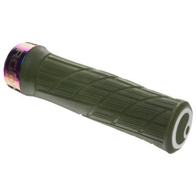 Ergon technical ge1 evo factory grips frozen moss green / o clamps